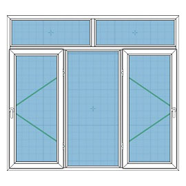 قیمت پنجره upvc